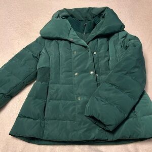 Jessica Simpson Deep Green Puffer Coat